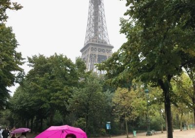 Even in the rain the Eiffel Tower is beautiful!