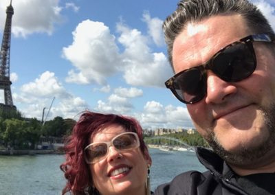 My clients, The Pikes, took an exclusive boat journey on The Seine.  Ask us how you can too!