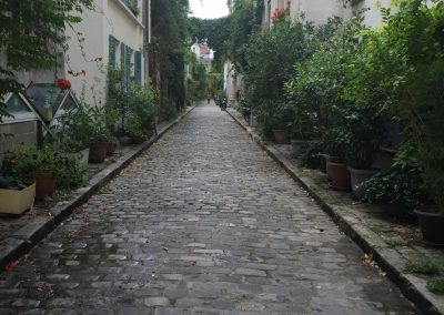 Get off the wide boulevards and experience the old cobblestoned paths.